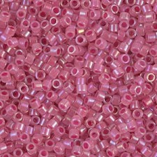 Miyuki delica Beads 11/0 - Rose lined opal ab DB-1742